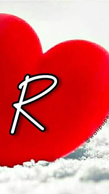 R Letter, Heart Letter, heart, letter HD phone wallpaper