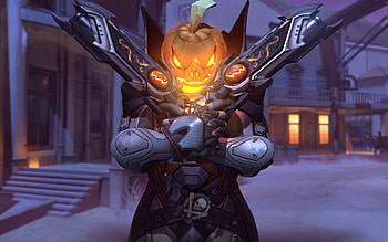 Halloween Reaper Overwatch, overwatch, games, xbox-games, ps-games, pc-games HD wallpaper