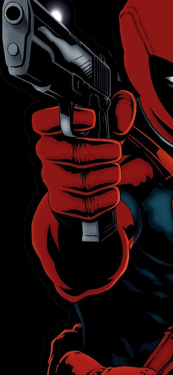 Deadpool Gun Barrel 4a Punch Hole : R Pixel4a, Left Side Punch Hole HD phone wallpaper