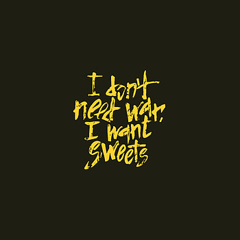 Funny, Candies, Words, Inscription, Quote, Quotation, Peace, World HD phone wallpaper