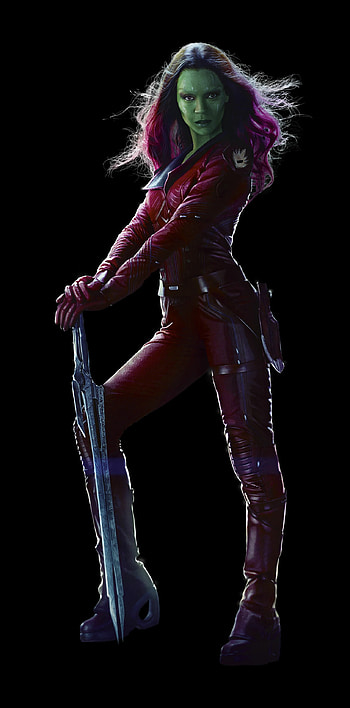 Gamora, Zoe Saldana HD phone wallpaper