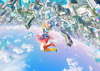 Tokyo, Bubble HD wallpaper