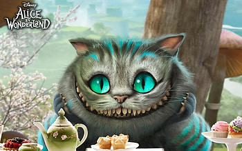 Alice in Wonderland, Cheshire Cat HD wallpaper