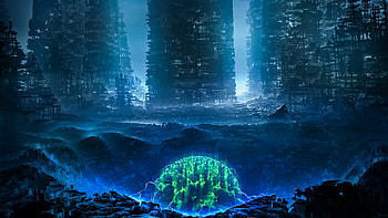 Space Time Error, artist, artwork, digital-art, deviantart HD wallpaper