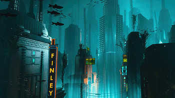 BioShock game, Underwater, games HD wallpaper