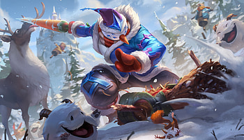 Snowman, Master Yi, online game, 2018, League of Legends HD wallpaper