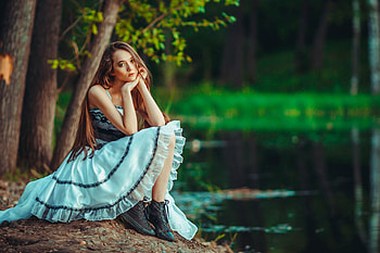 Beauty, lady, model, graphy HD wallpaper