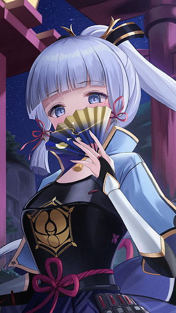 Kamisato Ayaka, Kamisato Ayaka (Genshin Impact), video game, Genshin Impact HD phone wallpaper