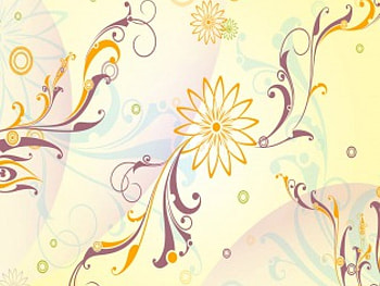 Splendid, vines, flowers, orbs, floating HD wallpaper