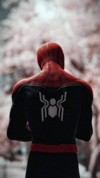 Spiderman, red, street fashion, Spidy, Marvel HD phone wallpaper