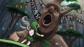 the legend of zelda, zelda, creature, legend, tree HD wallpaper
