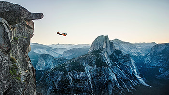Wingsuit flying, Skydiving, Flight extreme, Birdman diving HD wallpaper