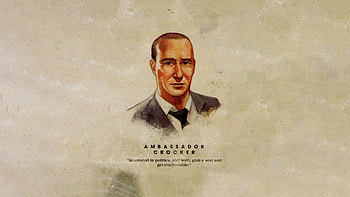 Ambassador Dennis Crocker, video game, Fallout: New Vegas HD wallpaper