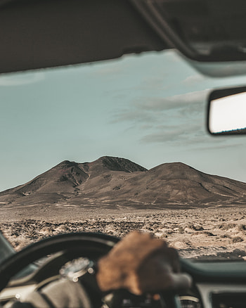 Landscape, Nature, Mountains, Desert, Hills, First Person HD phone wallpaper