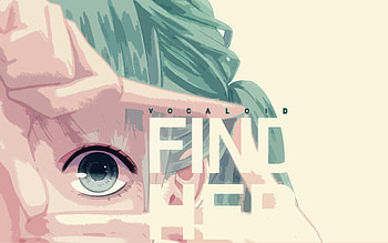 Find Her, miku, painted, anime, hatsune, her, find HD wallpaper
