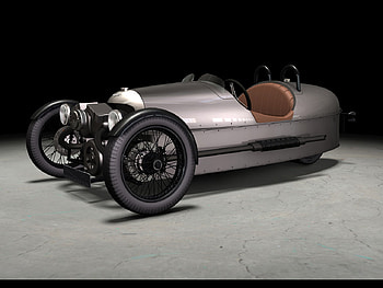 Morgan Threewheeler, gray, morgan, threewheeler, 2011 HD wallpaper