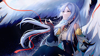 Shenhe Genshin Impact HD wallpaper