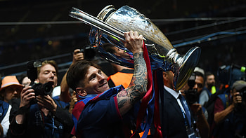 messi, FC Barcelona, Lionel Messi, UEFA Champions League HD wallpaper
