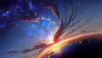 Ring Of Times Dawn, artist, artwork, digital-art, pixiv HD wallpaper