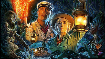 Disney's Jungle Cruise, rearranged, Oceanic theme, Adventure awaits HD wallpaper