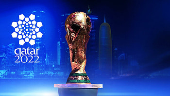 2022 FIFA World Cup, Beautiful Qatar , Football fever, Global sports event HD wallpaper