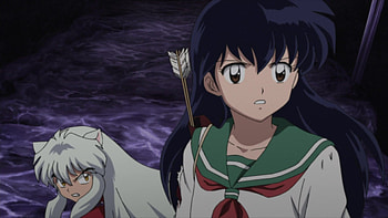 Kagome Higurashi, Ultimate power, Destined love, Battle against darkness HD wallpaper