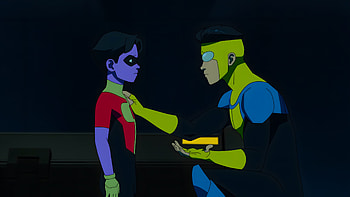 Mark Grayson in Invincible - Stunning Ultra, TV Show, Invincible, Mark Grayson HD wallpaper