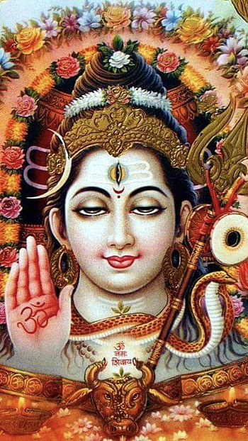 Jay Shri Mahakal, Lord Shiva, Beautiful Background HD phone wallpaper