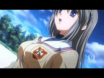 strong girl from clannad, cute, girls, anime, clannad HD wallpaper