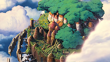Laputa, Laputa: Castle in the Sky HD wallpaper