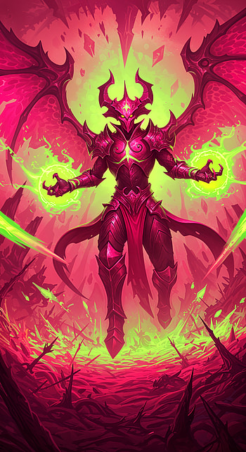 Epic Inferno: A Stunning , demon, fantasy, character design, Digital Art HD phone wallpaper