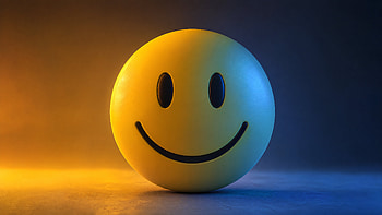 Radiant Yellow Smiley —, Smiley Face, Emoji HD wallpaper