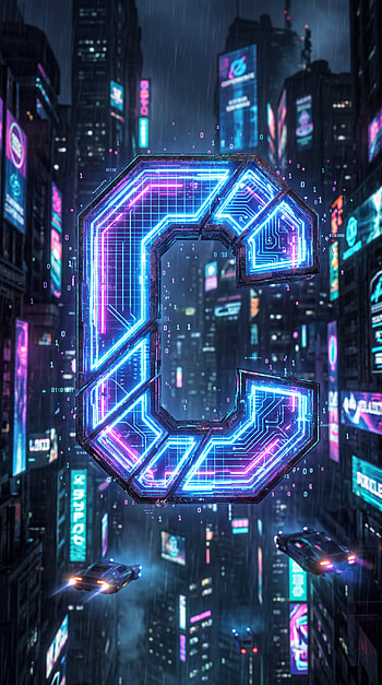 Neon C — Cybercity , Neon Sign HD phone wallpaper