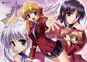 Fortune Arterial, erika, shiro, kiriha, hina HD wallpaper
