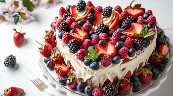 Delicious cake, food, cake, Gourmet, dessert HD wallpaper