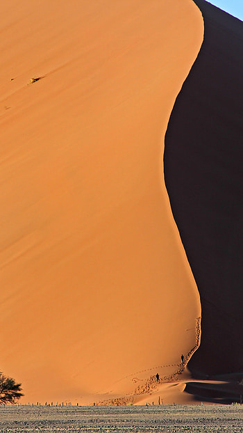 Namibia , Sand dunes, Nature's marvels, Desert landscapes HD phone wallpaper