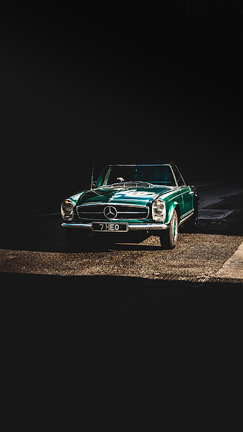 Auto, Cars, Front View, Shadow, Retro HD phone wallpaper