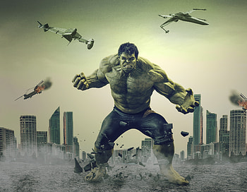 Hulk , hulk, artwork, deviantart, artist, superheroes HD wallpaper