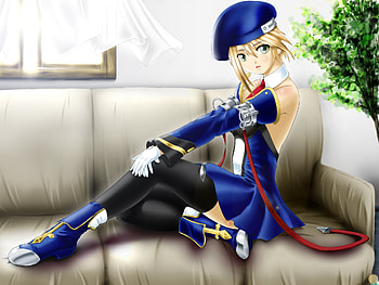 noel, blazblue, vermillion, 7 HD wallpaper