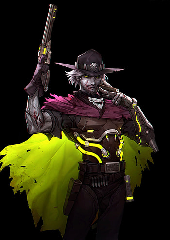 ArtStation, Undead McCree, Youngjin Jeon, Character art HD phone wallpaper