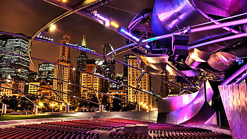 Cities, Building, View From Above, Shine, Light, Skyscrapers, Roof HD wallpaper