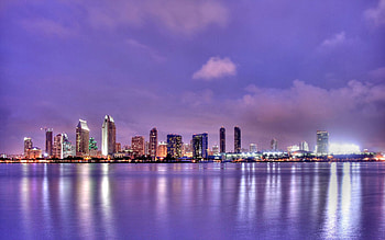 Landscape, Cities, Usa, United States, California, San Diego HD wallpaper