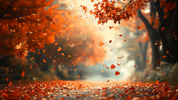 Enchanting Fall Weather: A Ultra, fall weather, Autumn, leaf, nature, landscape HD wallpaper