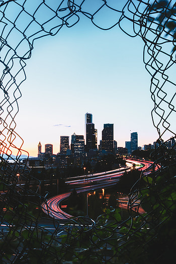 Cities, City, Building, Road, Overview, Review, Skyscrapers, View HD phone wallpaper
