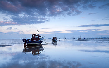 boat, Stunning backdrop, Water vessel, High resolution HD wallpaper