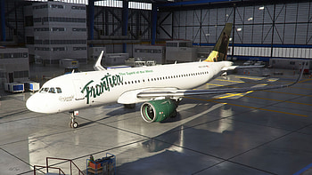 Frontier Airlines (Travels), Frontier Airlines, Airbus A320neo, Repaint HD wallpaper