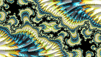 Trippy Psychedelic Fractal, colorful, colors, artistic, Abstract, fractal HD wallpaper