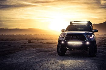 Toyota, Cars, Suv, Headlights, Toyota Tacoma HD wallpaper