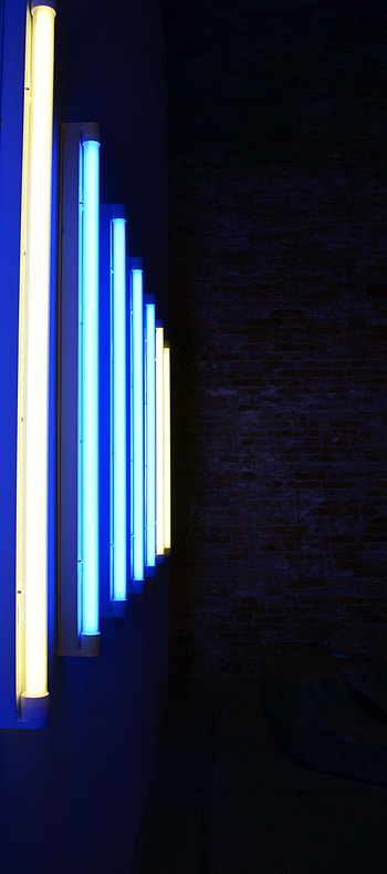 Dark, Wall, Neon, Lamp, Illumination, Lighting, Lamps HD phone wallpaper