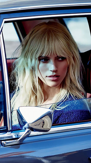 Devon Windsor, model, beach HD phone wallpaper